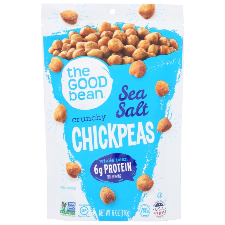 Crunchy Chickpeas Sea Salt, 6 oz