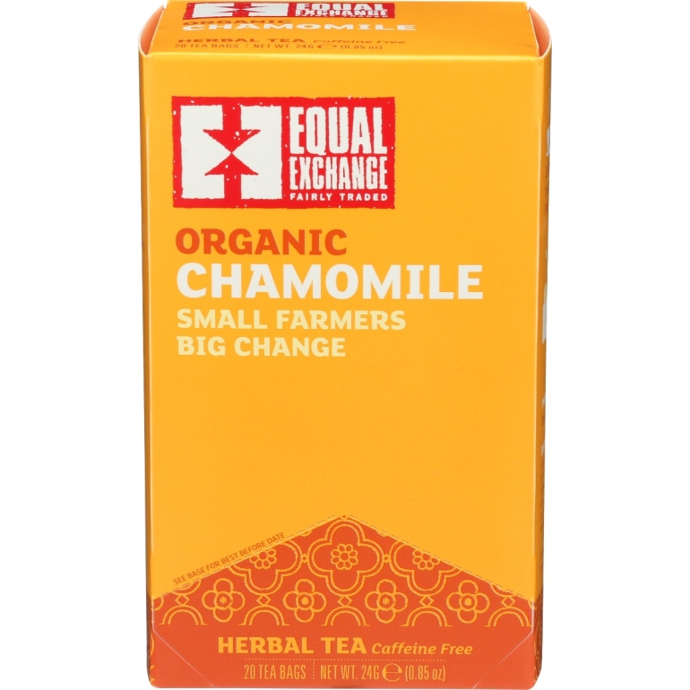 Tea Chamomile Organic, 20 bg