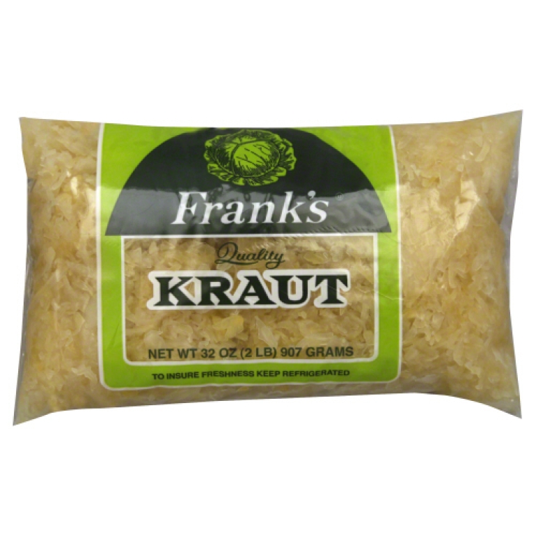 Sauerkraut Poly Bag, 2 LB