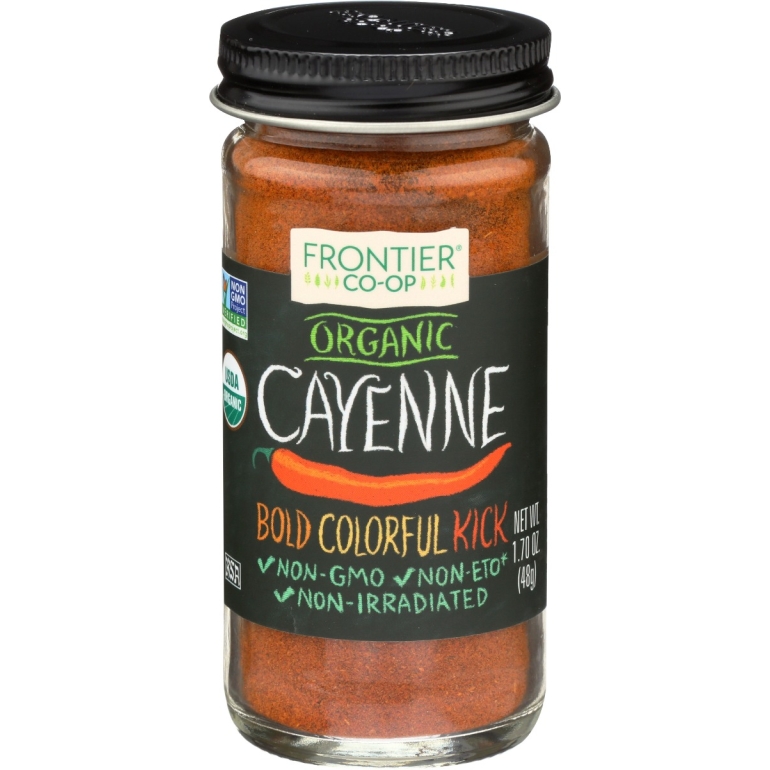 Cayenne Chili Pepper Ground Organic, 1.7 oz