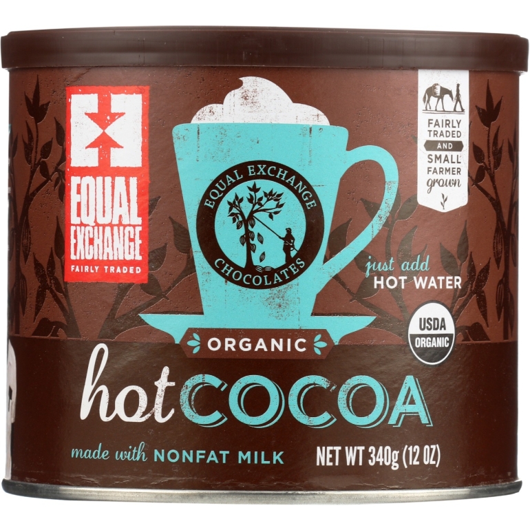 Cocoa Hot Mix Org, 12 oz