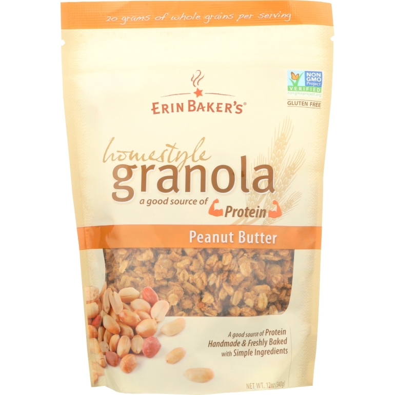 Homestyle Granola Peanut Butter, 12 oz