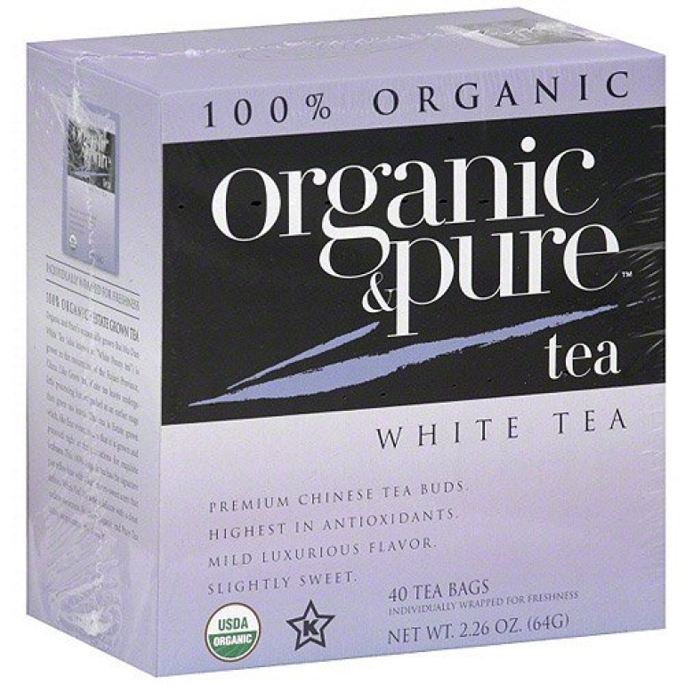 Tea White Org, 40 bg