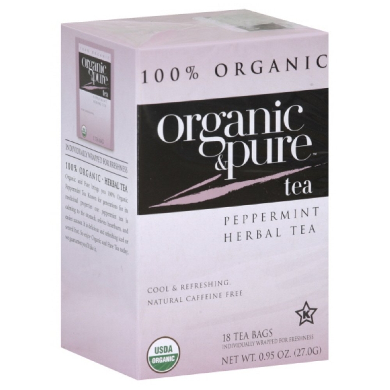 Peppermint Herbal Tea, 18 bg