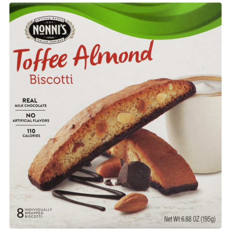 Biscotti Almond Toffee, 6.88 oz