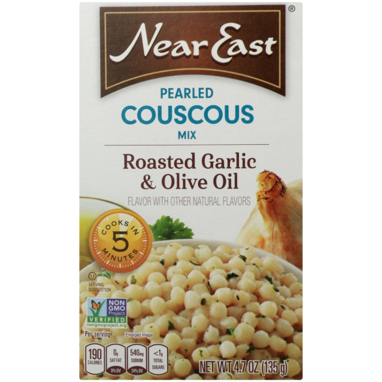 Pearled Coucous Roasted Garlic and Olive Oil, 4.7 oz