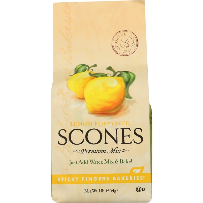Lemon Poppyseed Scones, 16 oz