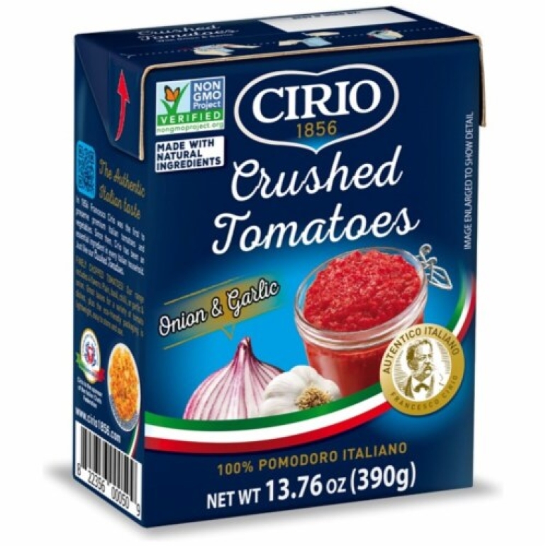 Crushed Tomatoes With Onion And Garlic, 13.76 oz