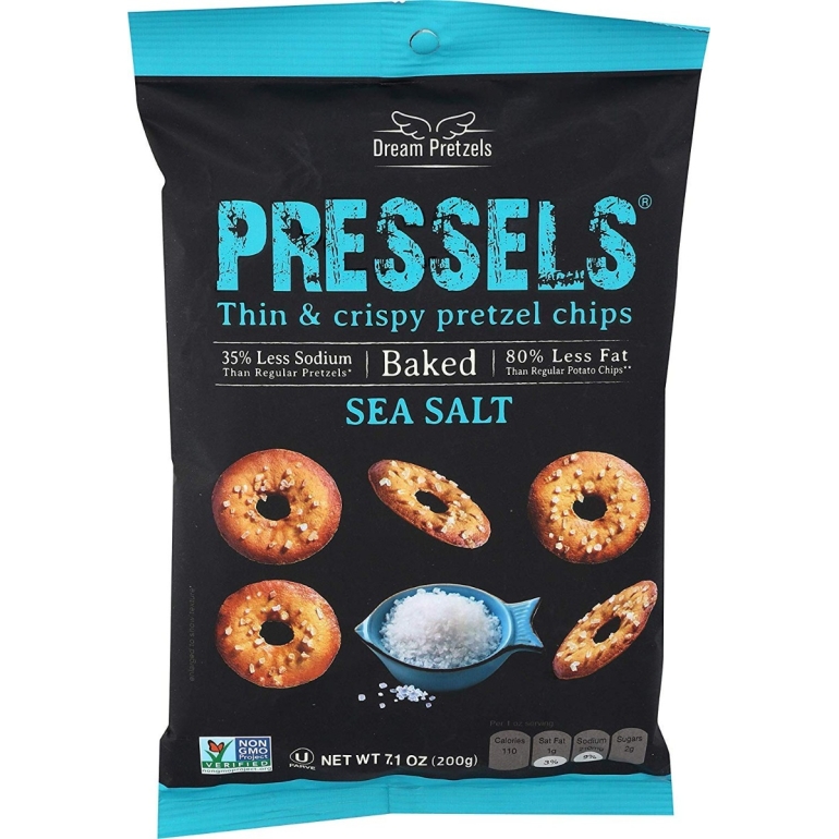 Original Baked Sea Salt Thin & Crispy Pretzel Chips, 7.1 oz