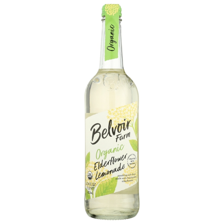 Organic Elderflower Lemonade Soft Drink, 25.4 fo