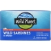 Wild Sardines In Water No Salt Added, 4.4 oz