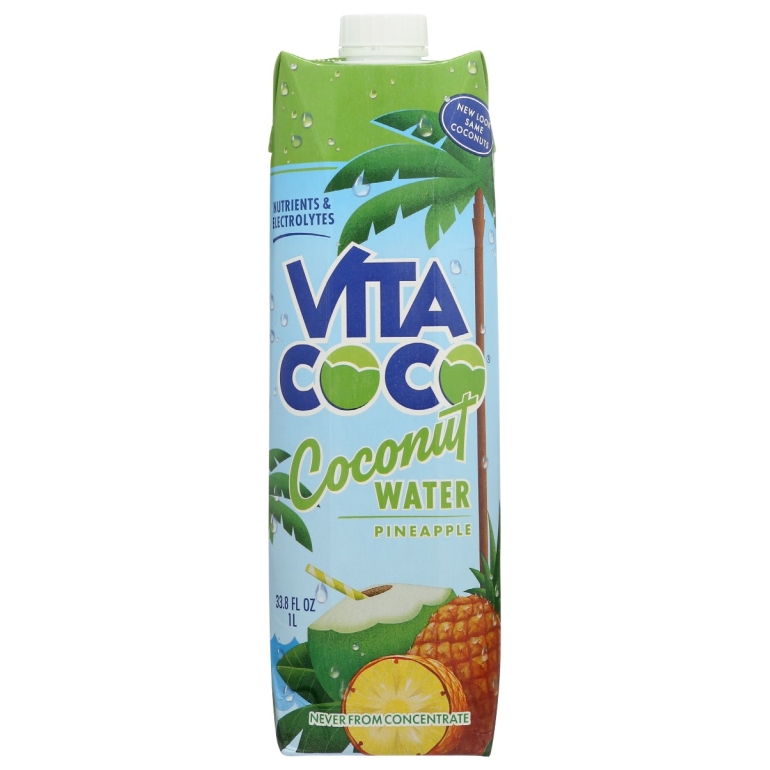 Coconut Wtr Pineapple, 1 lt