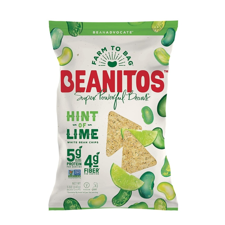 Lime White Bean Chips, 5 oz