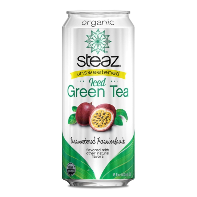 Unsweetened Passionfruit Organic Green Tea, 16 fo