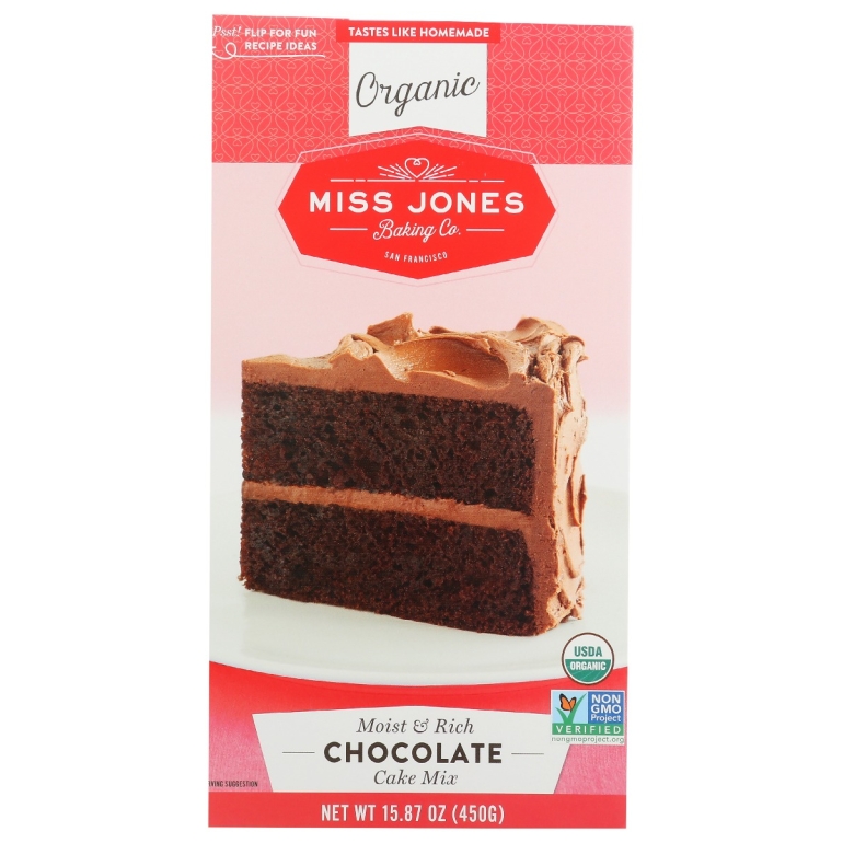 Organic Chocolate Cake Mix, 15.87 oz