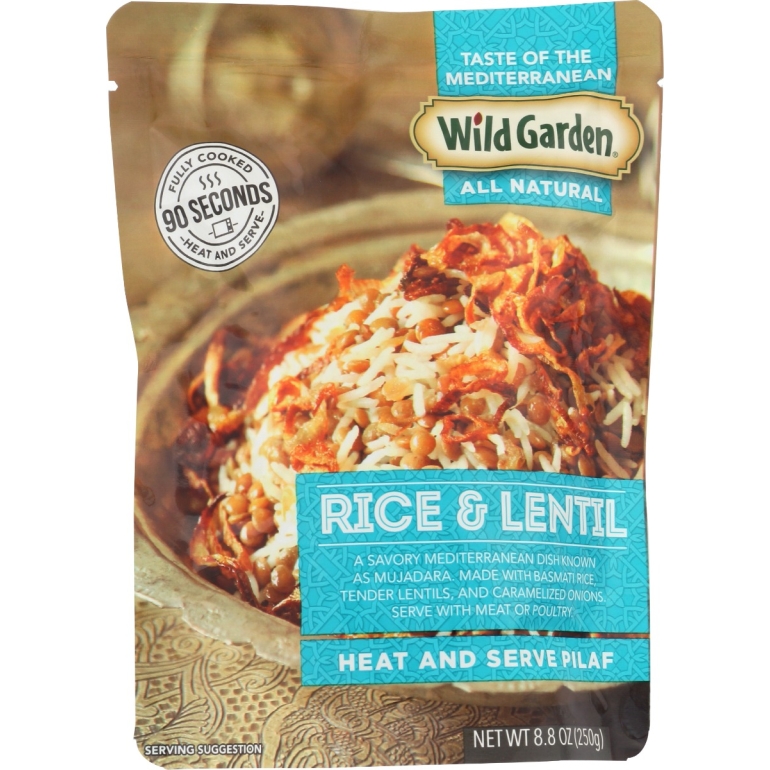 Pilaf Rice & Lentil, 8.8 oz