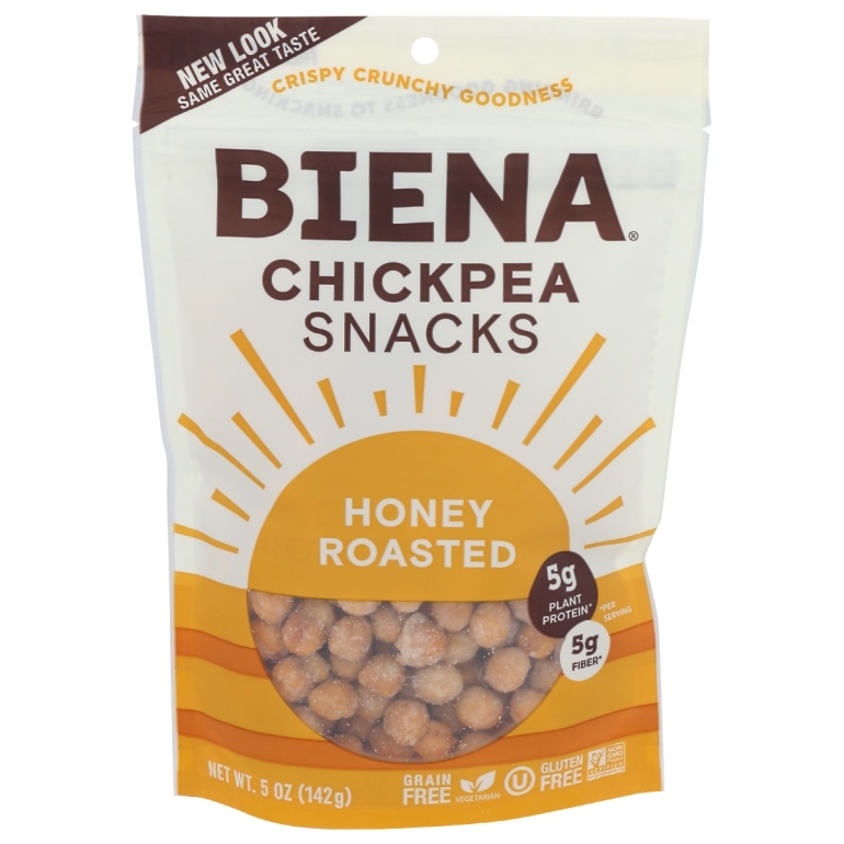 Honey Roasted Chickpea Snacks, 5 oz