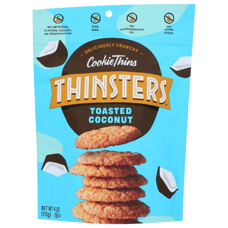 Toasted Coconut Cookie Thins, 4 oz