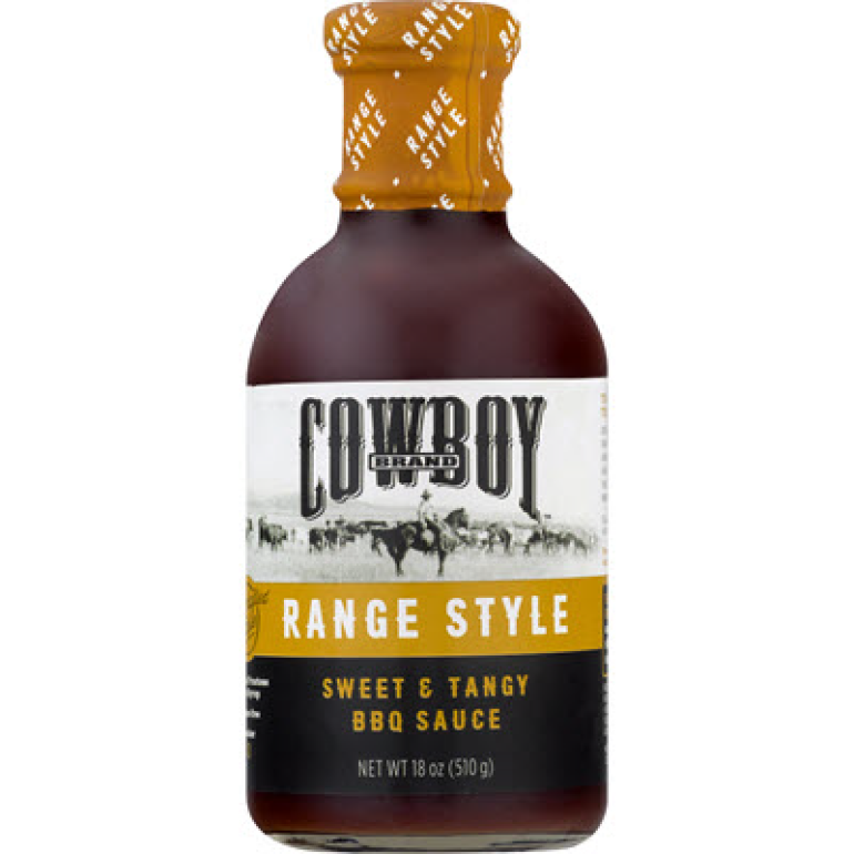 Range Style Sweet & Tangy BBQ Sauce, 18 oz