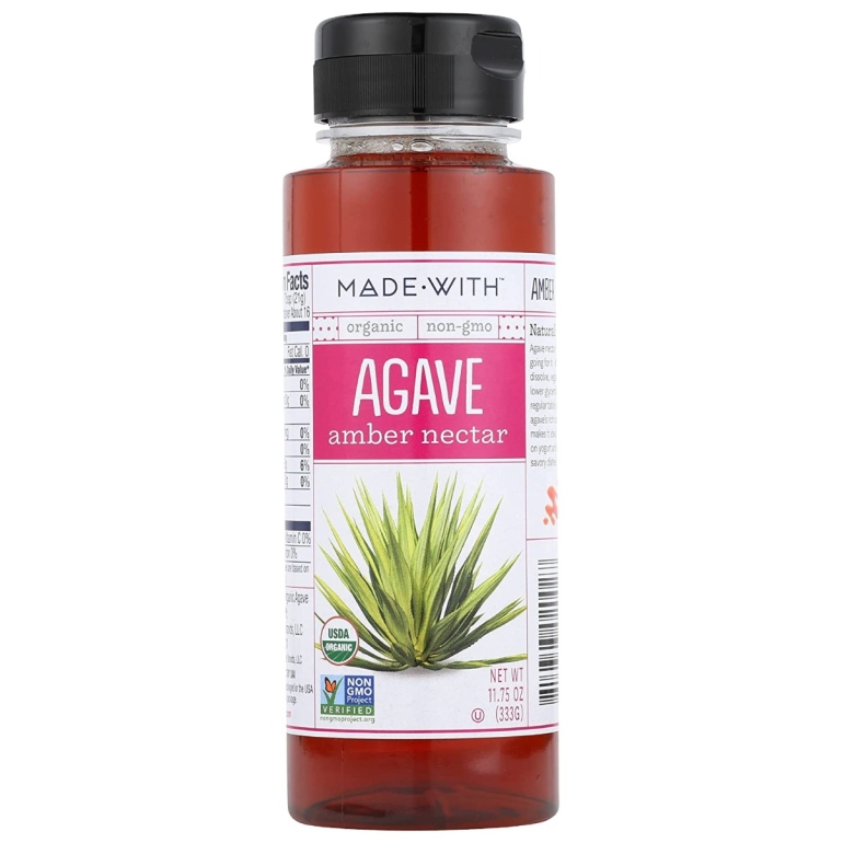 Organic Agave Amber Nectar, 11.75 oz