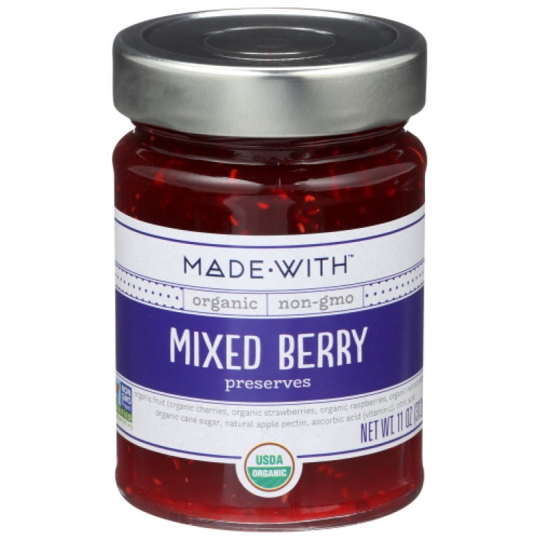 Preserve Mixed Berry Org, 11 oz