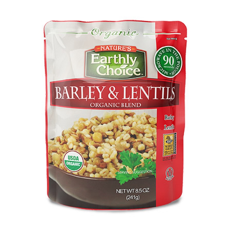 Organic Barley and Lentils, 8.5 oz