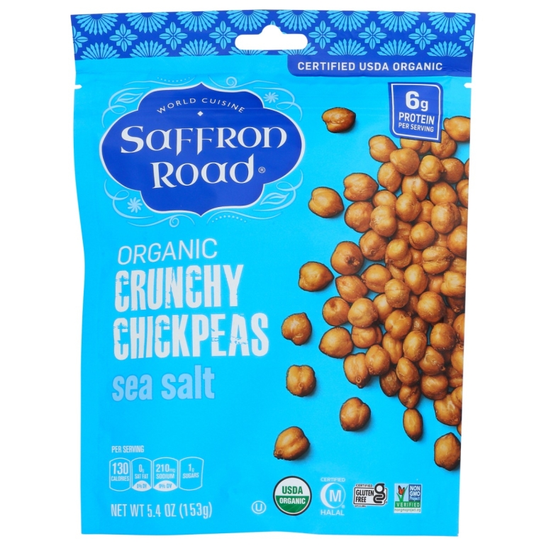 Crunchy Sea Salt Chickpeas, 6 oz
