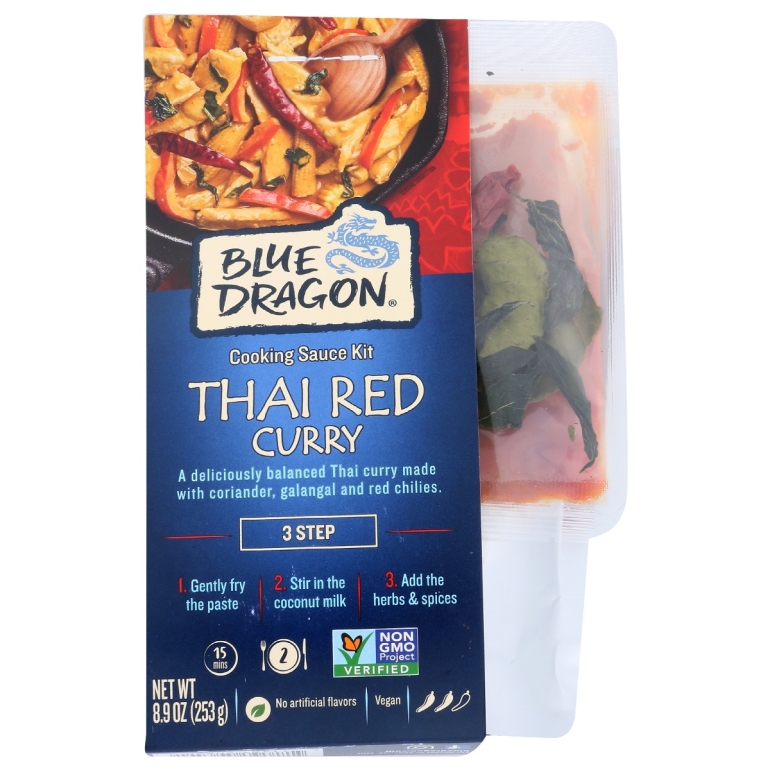 Curry Kit Thai Red 3 Step, 8.9 oz