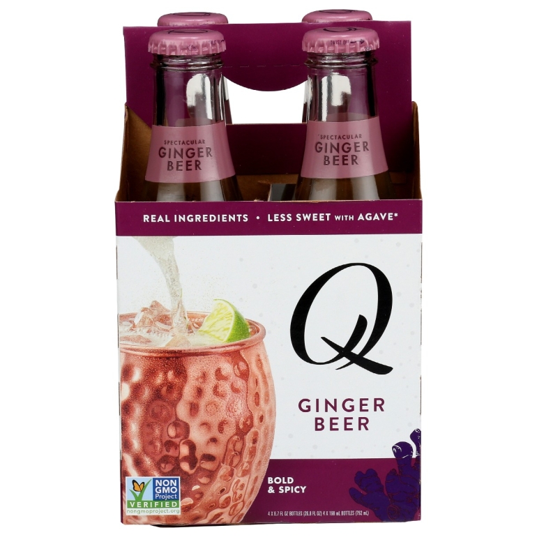 Ginger Beer 4 Pack, 26.8 fo