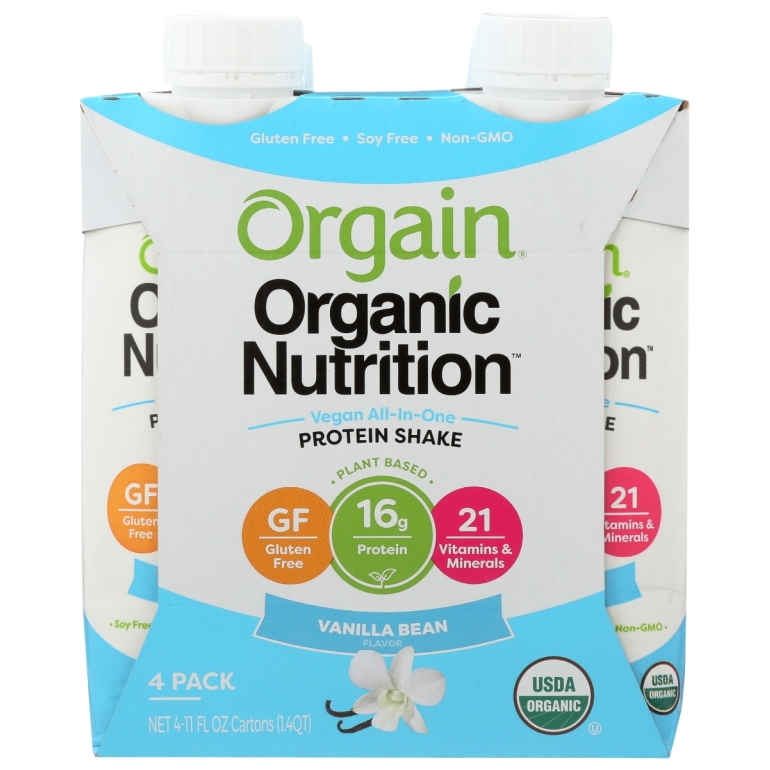 Vanilla Bean Protein Shake 4Pk, 44 fo