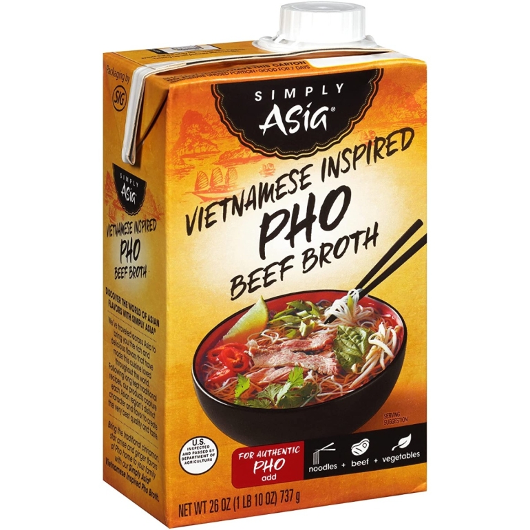Vietnamese Inspired Pho Beef Broth, 26 oz