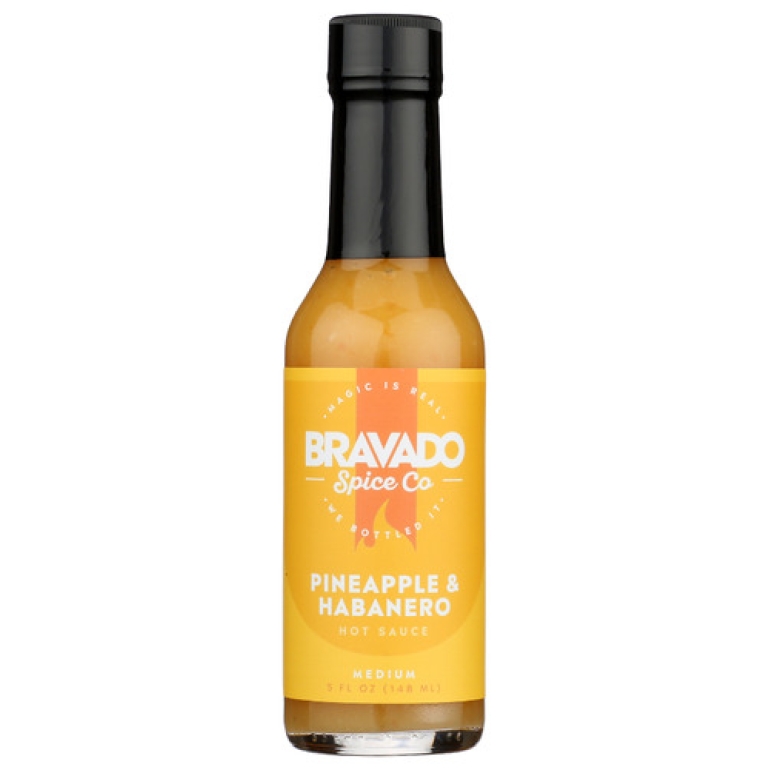 Pineapple and Habanero Hot Sauce, 5 fo