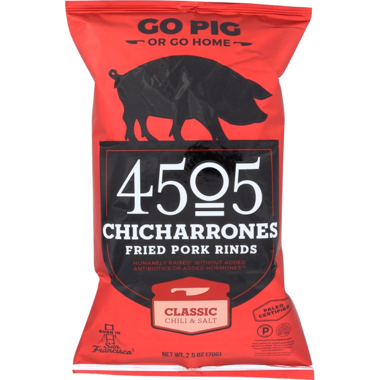 Chicharrones Chile & Salt, 2.5 oz