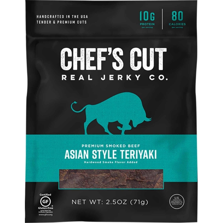 Asian Style Teriyaki Beef Jerky, 2.5 oz