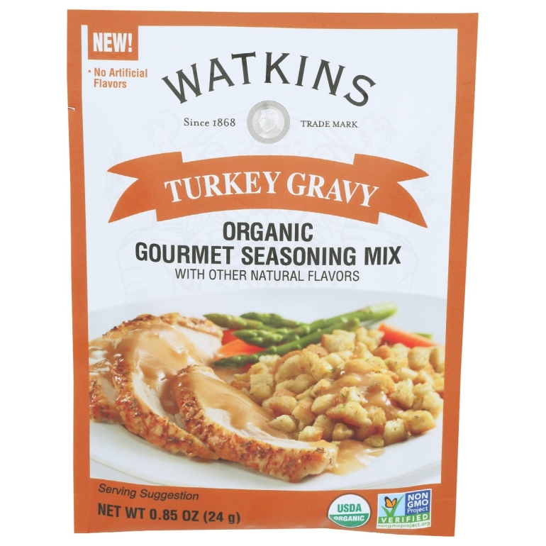 Organic Turkey Gravy Mix, 0.85 oz