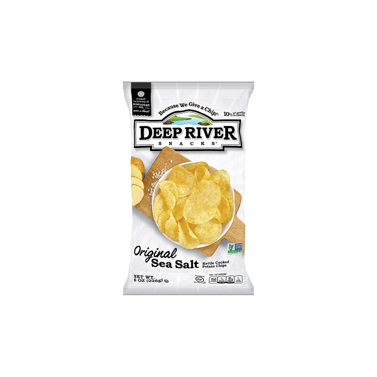 Original Sea Salt Kettle Cooked Potato Chips, 8 oz
