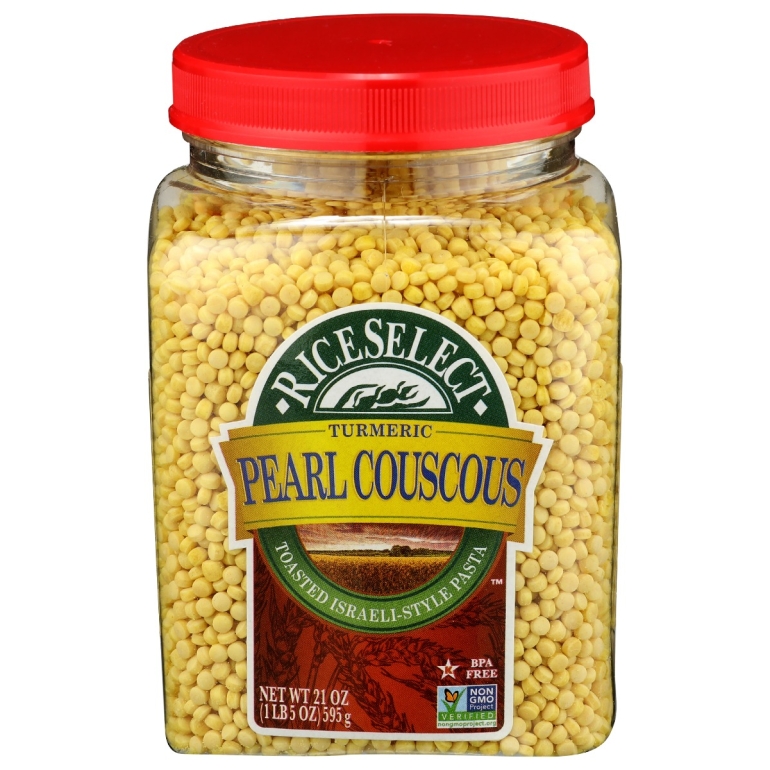 Pearl Couscous Turmeric, 21 oz