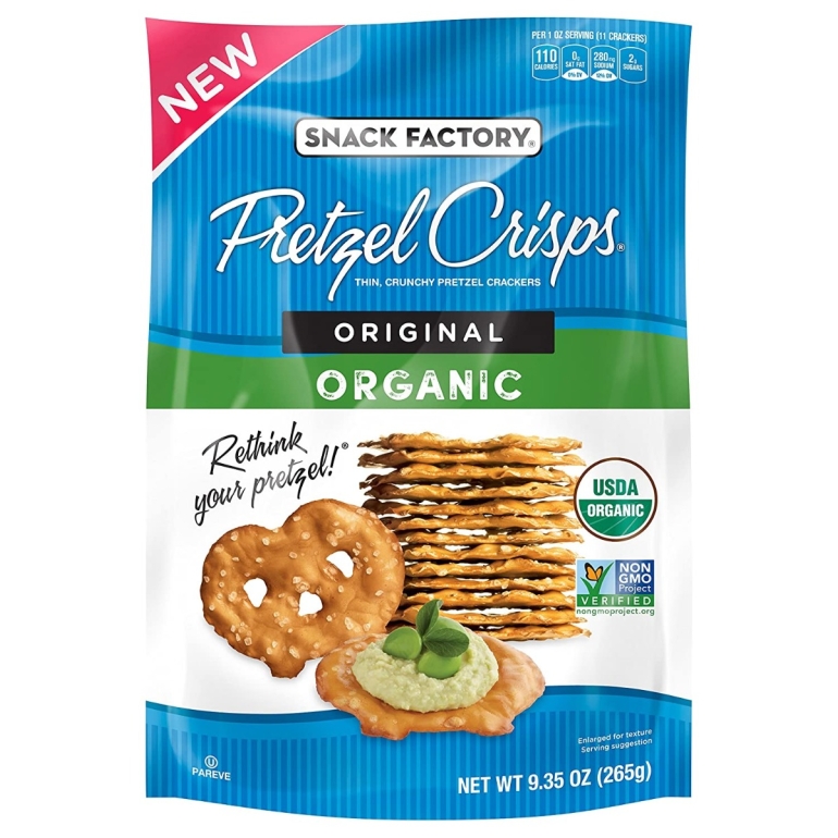 Organic Original Pretzel Crisps, 9.35 oz