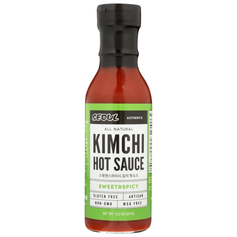 Sweet and Spicy Kimchi Hot Sauce, 13.2 oz