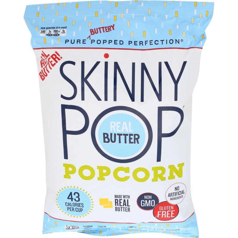 Real Butter Popped Corn, 4.4 oz