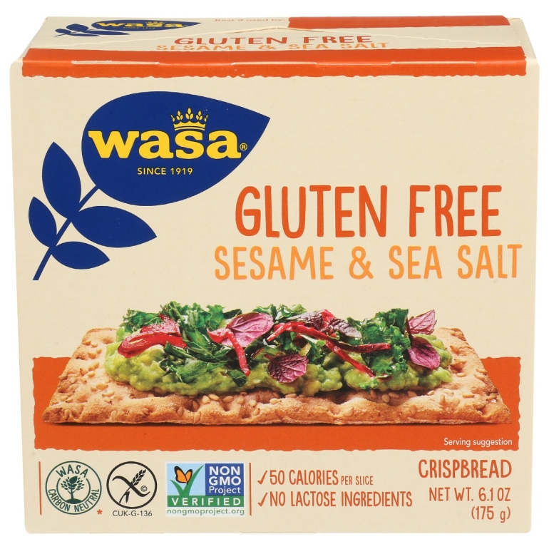 Gluten Free Sesame and Sea Salt, 6.1 oz