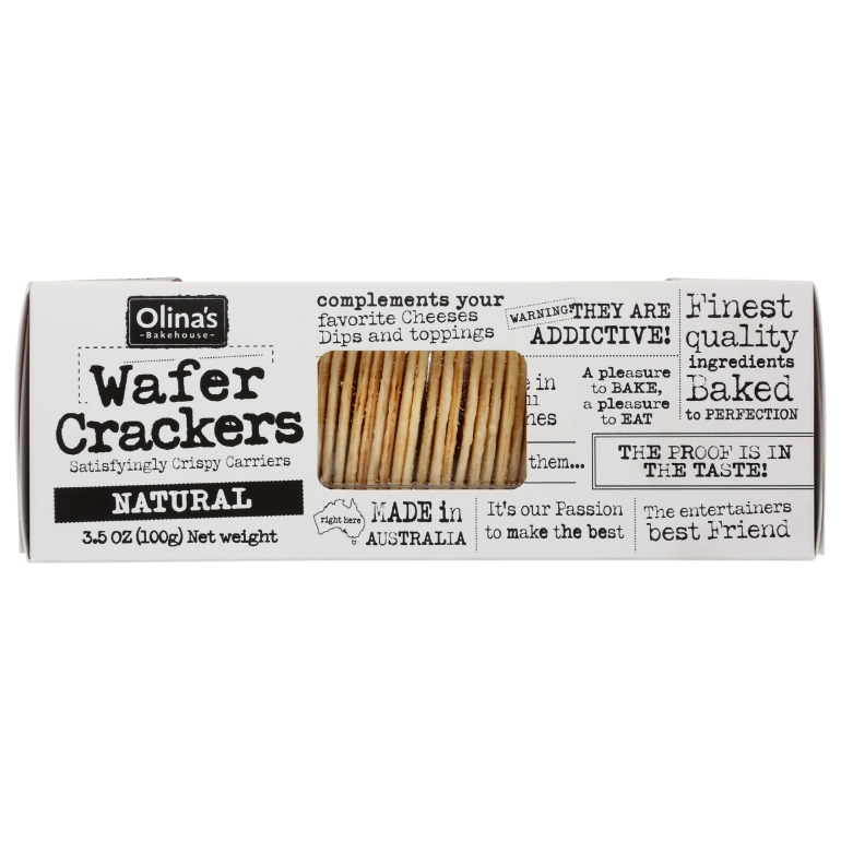 Natural Wafer Crackers, 3.5 oz