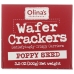 Wafer Crackers Poppy Seed, 3.5 oz