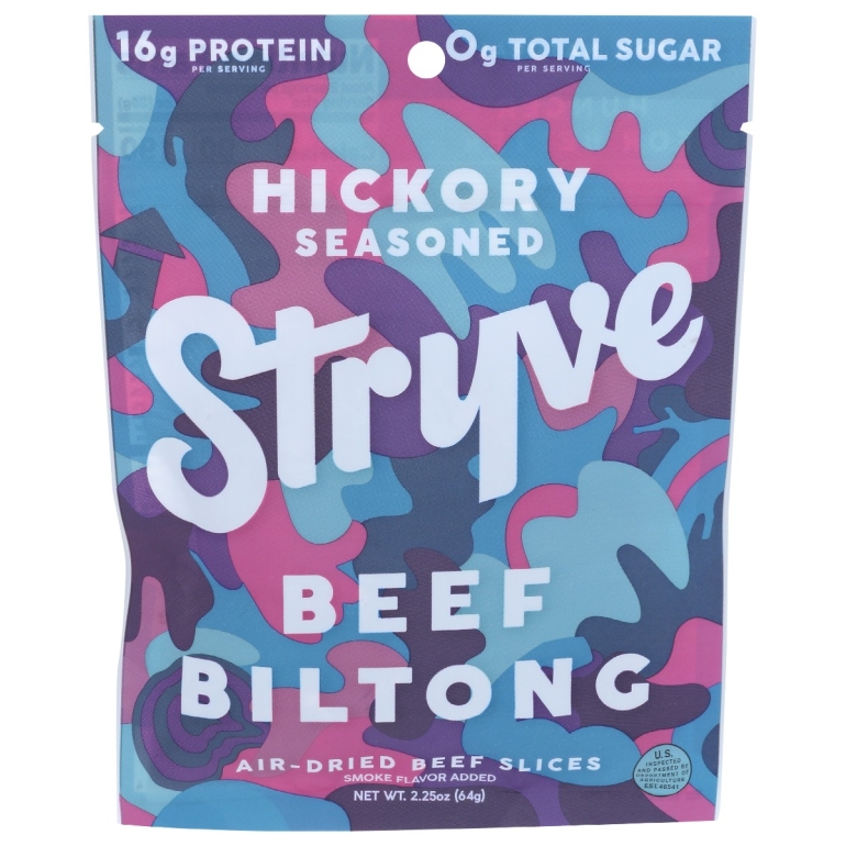 Sliced Biltong Hickory, 2.25 oz