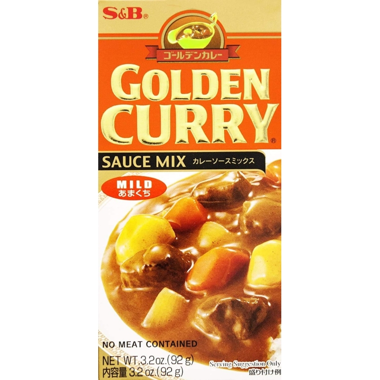 Golden Curry Mix Mild, 3.2 oz