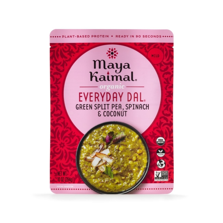 Green Split Pea Spinach & Coconut Organic Everyday Dal, 10 oz