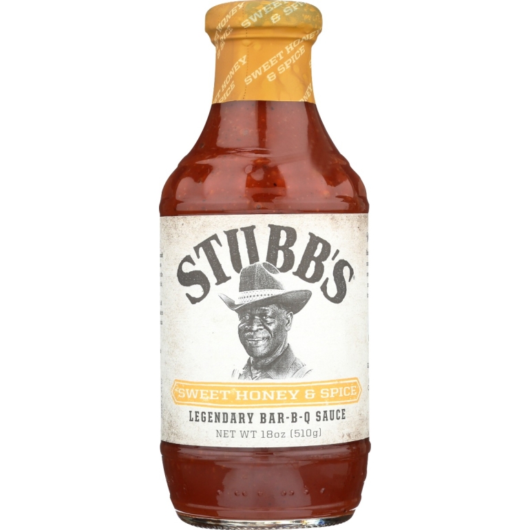 Sauce Bbq Swt Hny Spice, 18 oz