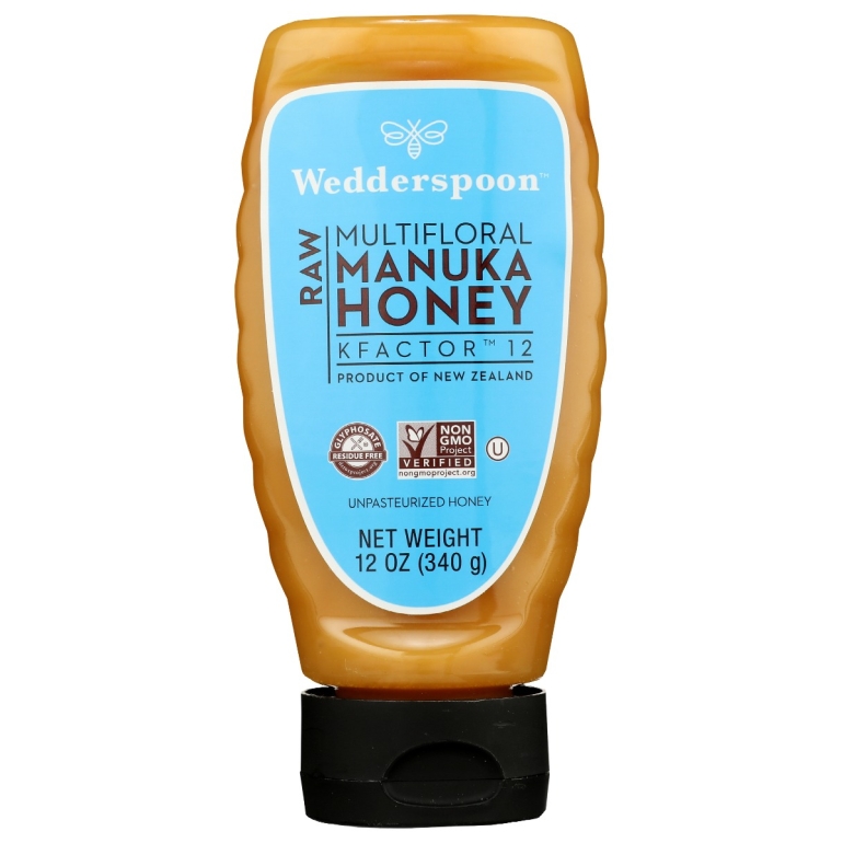 Raw Multifloral Manuka Honey, 12 oz