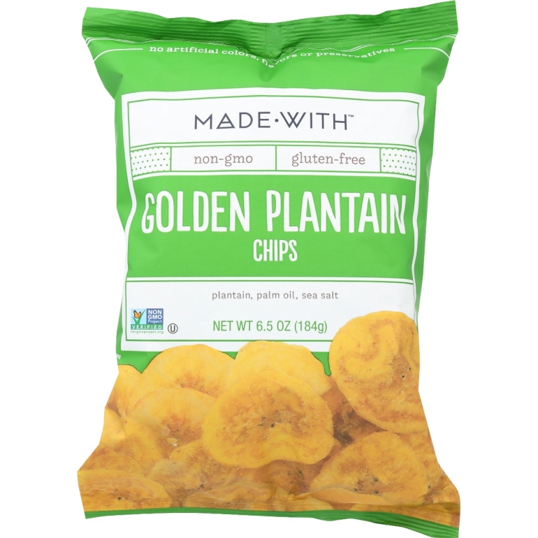 Golden Plantain Chips, 6.5 oz