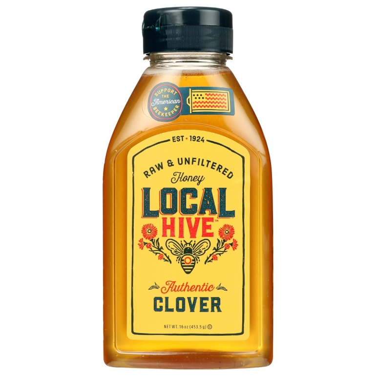 Raw Honey Clover, 16 oz